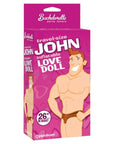 Bachelorette Party Favors Travel Size John Blow Up Doll - Light