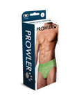 Prowler Neon Green Lace Open Back Brief Large Default Title Apparel for Men Prowler