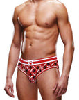 Prowler Red Paw Open Brief Small Apparel for Men Prowler