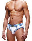 Prowler White/Blue Open Brief Small Default Title Apparel for Men Prowler