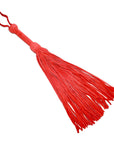 Prowler Red Leather Suede Flogger Red Crops Floggers & Paddles Prowler Red
