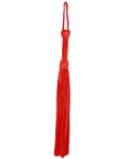 Prowler Red Leather Suede Flogger Red Default Title Crops Floggers & Paddles Prowler Red