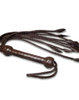 Prowler Red Brown Leather Flogger Default Title Crops Floggers & Paddles Prowler Red