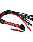 Prowler Red Short Handle Red And Black Flogger Default Title Crops Floggers & Paddles Prowler Red