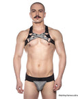 Prowler Red Pouch Jock Grey Small Default Title Apparel for Men Prowler Red