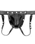 Prowler Red Leather Harness Jock Strap Medium Apparel for Men Prowler Red