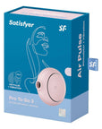 Satisfyer Pro To Go 3 Air Pulse Vibrator Rose Default Title Stimulators Satisfyer