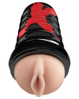 PDX Elite Air Tight Pussy Stroker - Light/Black Masturbators PDX Elite
