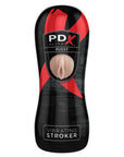 PDX Elite Vibrating Pussy Stroker - Light/Black Default Title Masturbators PDX Elite