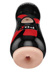 PDX Elite Vibrating Anal Stroker - Light/Black Masturbators PDX Elite