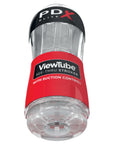 PDX Elite Viewtube See-Thru Stroker - Clear Masturbators PDX Elite