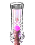 PDX Elite ViewTube XXL See Thru EZ Grip LED Stroker Clear