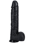 Shots RealRock Extra Large Straight Dildo With Balls 15 Inch Dildos & Dongs REALROCK