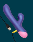 ROMP Pleasure Air Rabbit Vibrator Pulse Purple