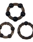 Me You Us Easy Squeeze Cock Ring Set Black Cock Rings Me You Us
