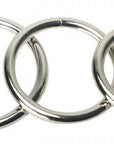 Master Series Trine Steel C-Ring Collection Cock Rings Master Series