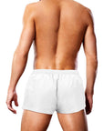 Prowler Swim Trunk White Oversized Paw Small Default Title Apparel for Men Prowler