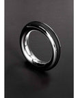 Shots Steel Cazzo Tensions Stainless Steel Cockring 1.8Inch Black