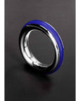 Shots Steel Cazzo Tensions Stainless Steel Cockring 2Inch Blue