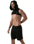 Paris Hoodie Harness Black - Size : M - Adult Outlet