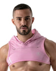 Paris Hoodie Harness Pink - Size : S - Adult Outlet
