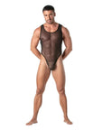 Men's Mesh Body Thong - Size : S Default Title Apparel for Men TOF Paris