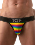Rainbow Jockstrap - Size : S Apparel for Men TOF Paris