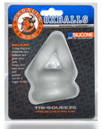 Oxballs Tri-Squeeze Cocksling & Ballstretcher Clear Default Title Cock Rings Oxballs