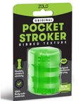 Zolo Original Pocket Stroker Pocket Stroker Green Default Title Masturbators Zolo