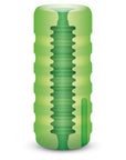 Zolo Original Squeezable Vibrating Stroker Vibrating Stroker Green Masturbators Zolo