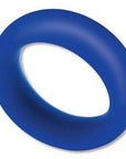 Zolo Extra Thick Silicone Cock Ring Blue Cock Rings Zolo