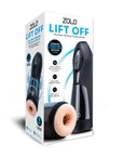 Zolo Lift Off One Touch Vibrating Thrusting Stroker Masturbators Zolo