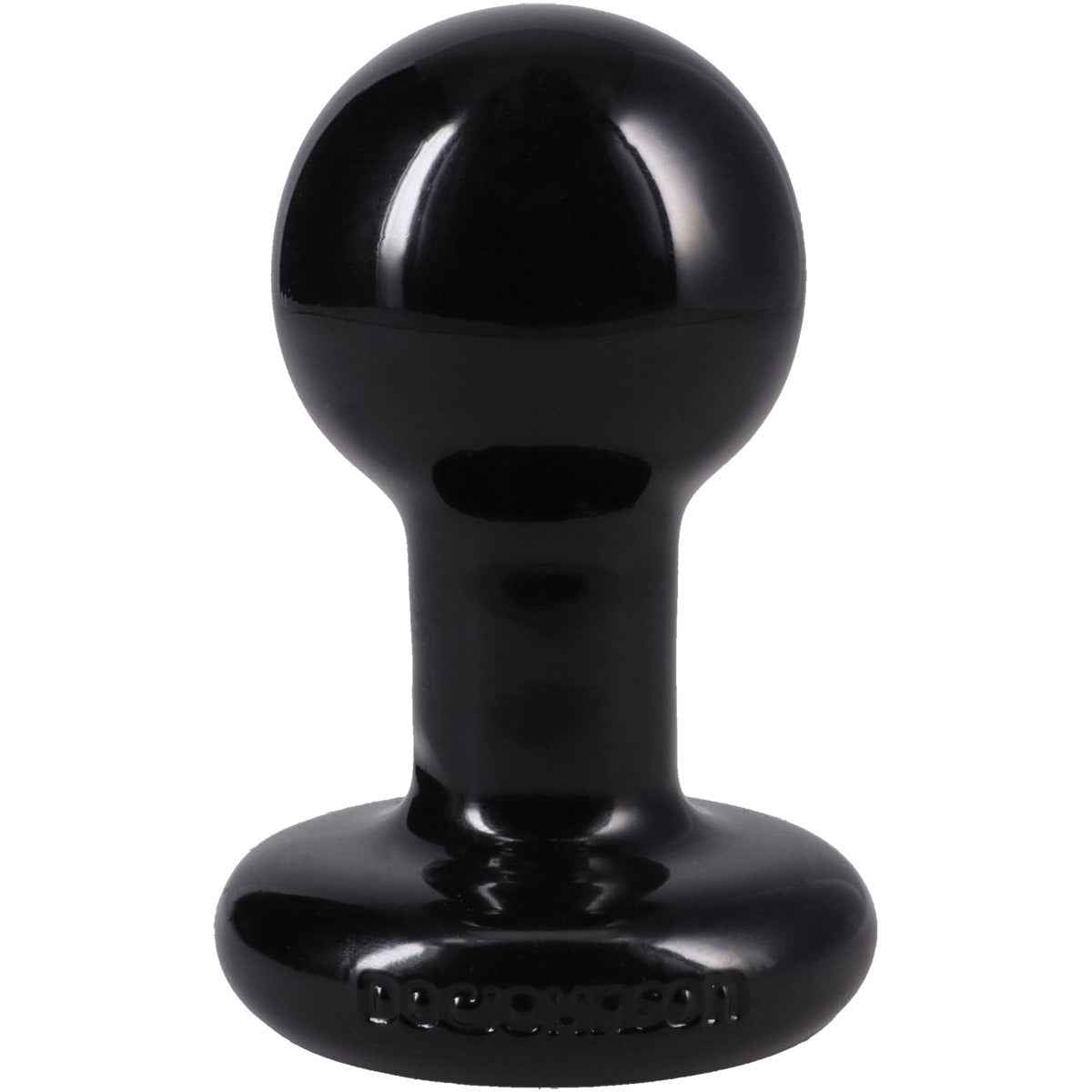 The Classic Round Butt Plug Small Black