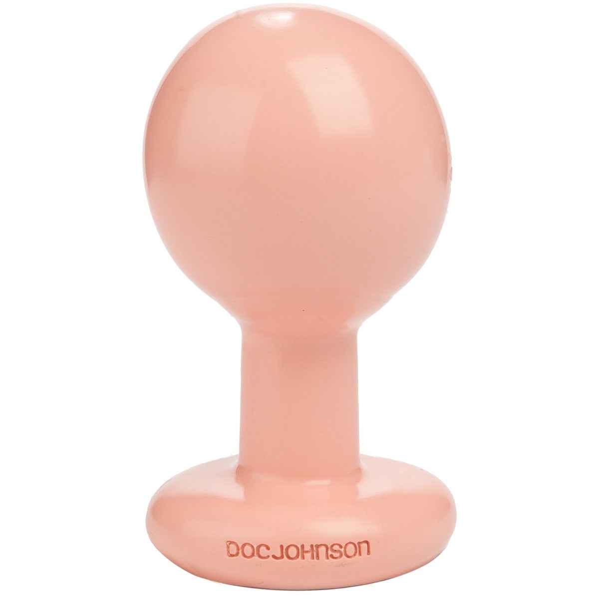 The Classic Round Butt Plug Medium Vanilla