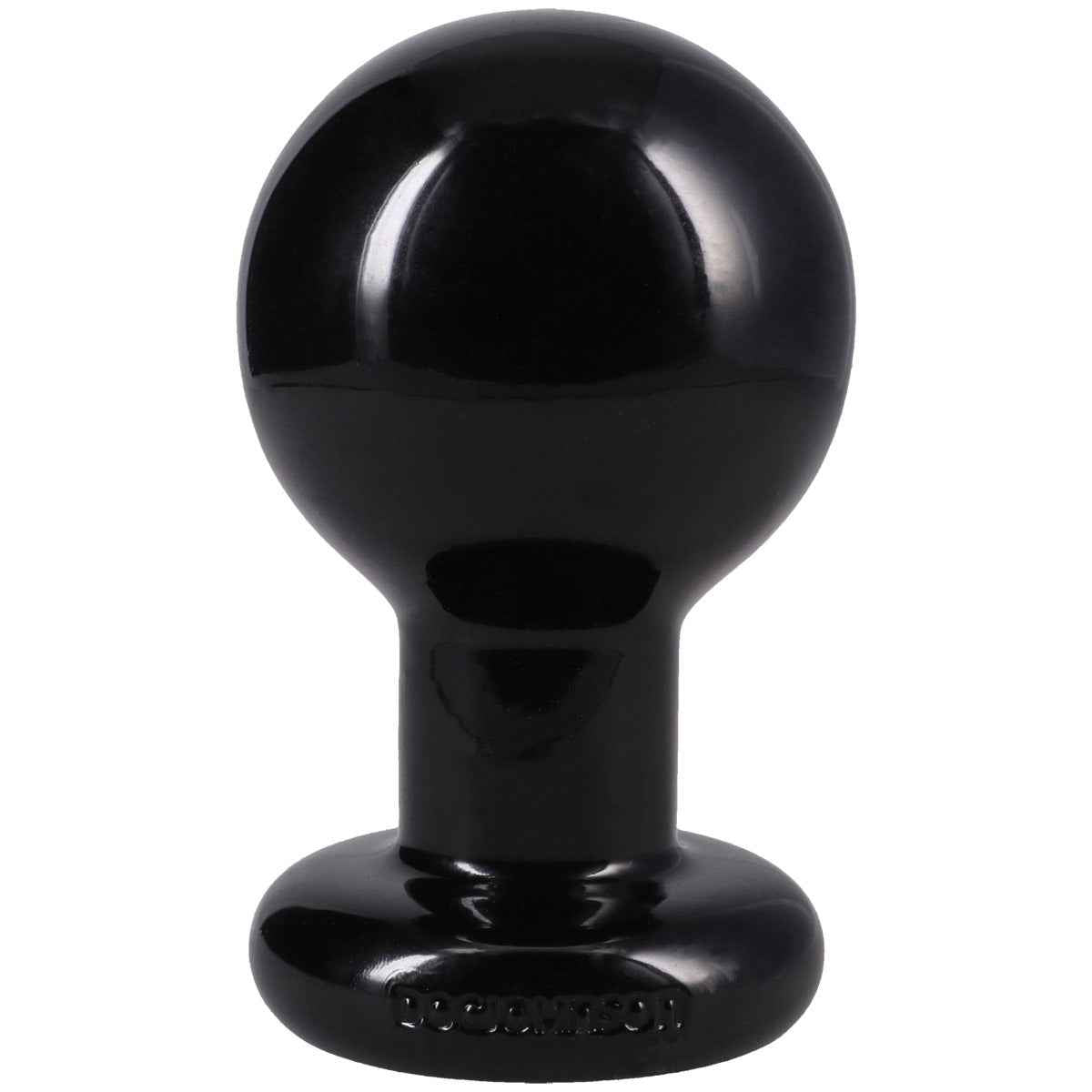 The Classic Round Butt Plug Large Black