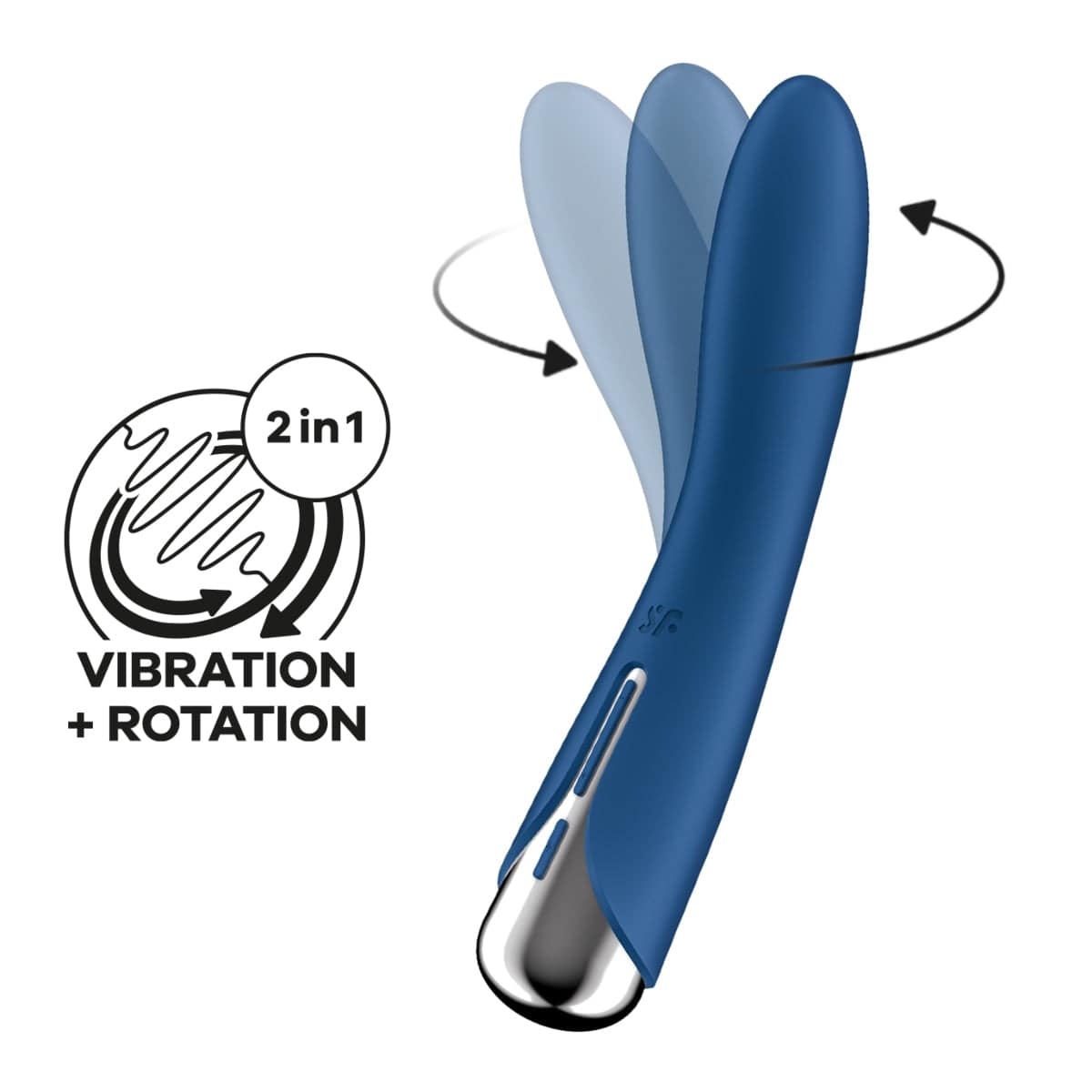 Spinning Vibe 1 Blue - Adult Outlet