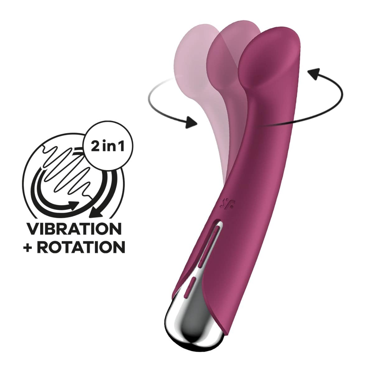 Spinning G-Spot 1 Red - Adult Outlet