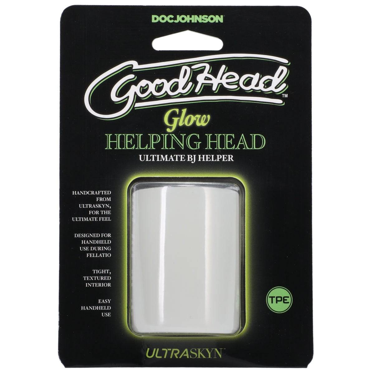 Goodhead Glow Helping Head Silicone Stroker - Adult Outlet