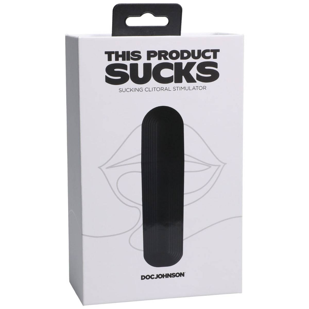 This Product Sucks Rechargeable Lipstick Suction Toy Black Default Title Stimulators This Product Sucks
