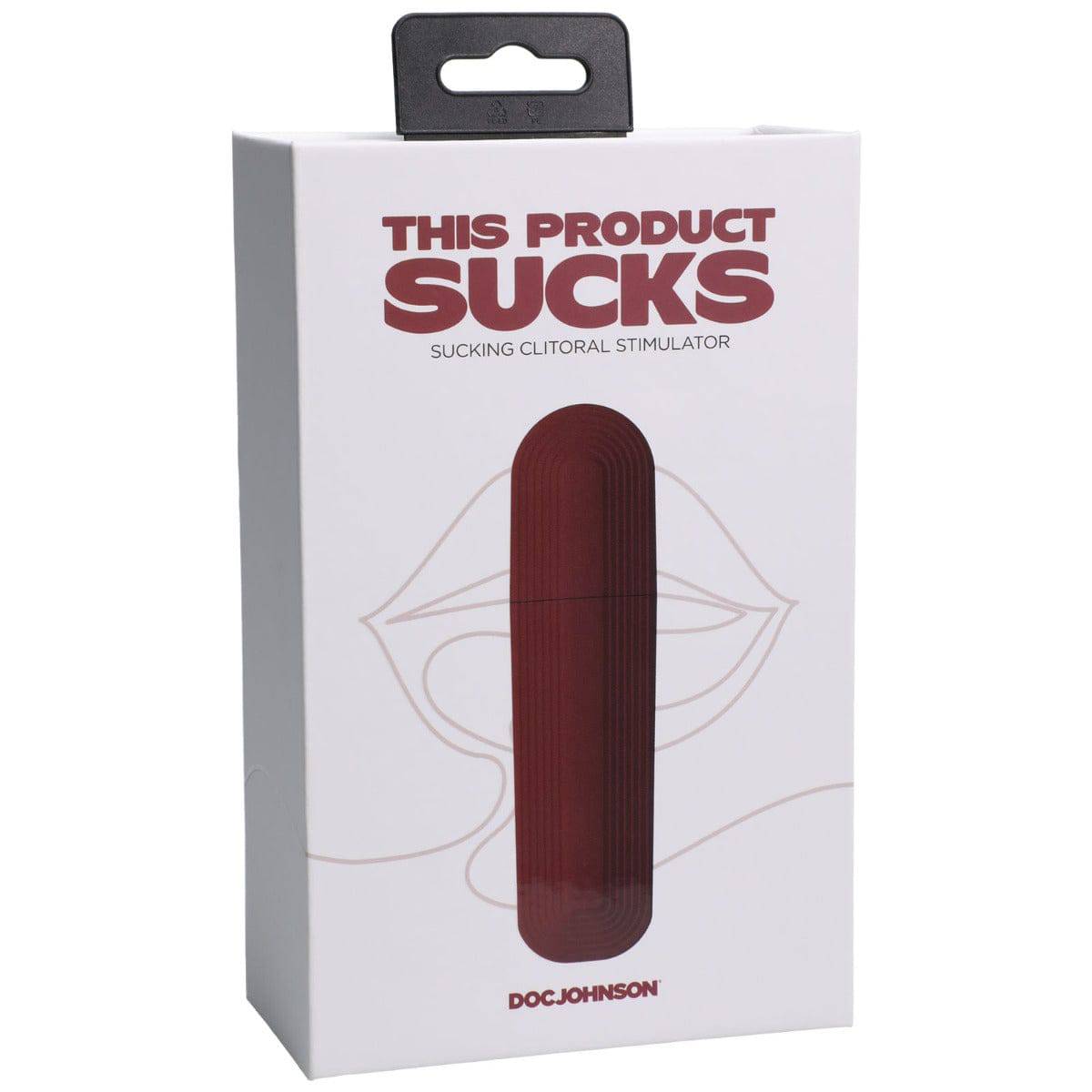 This Product Sucks Rechargeable Lipstick Suction Toy Red Default Title Stimulators This Product Sucks