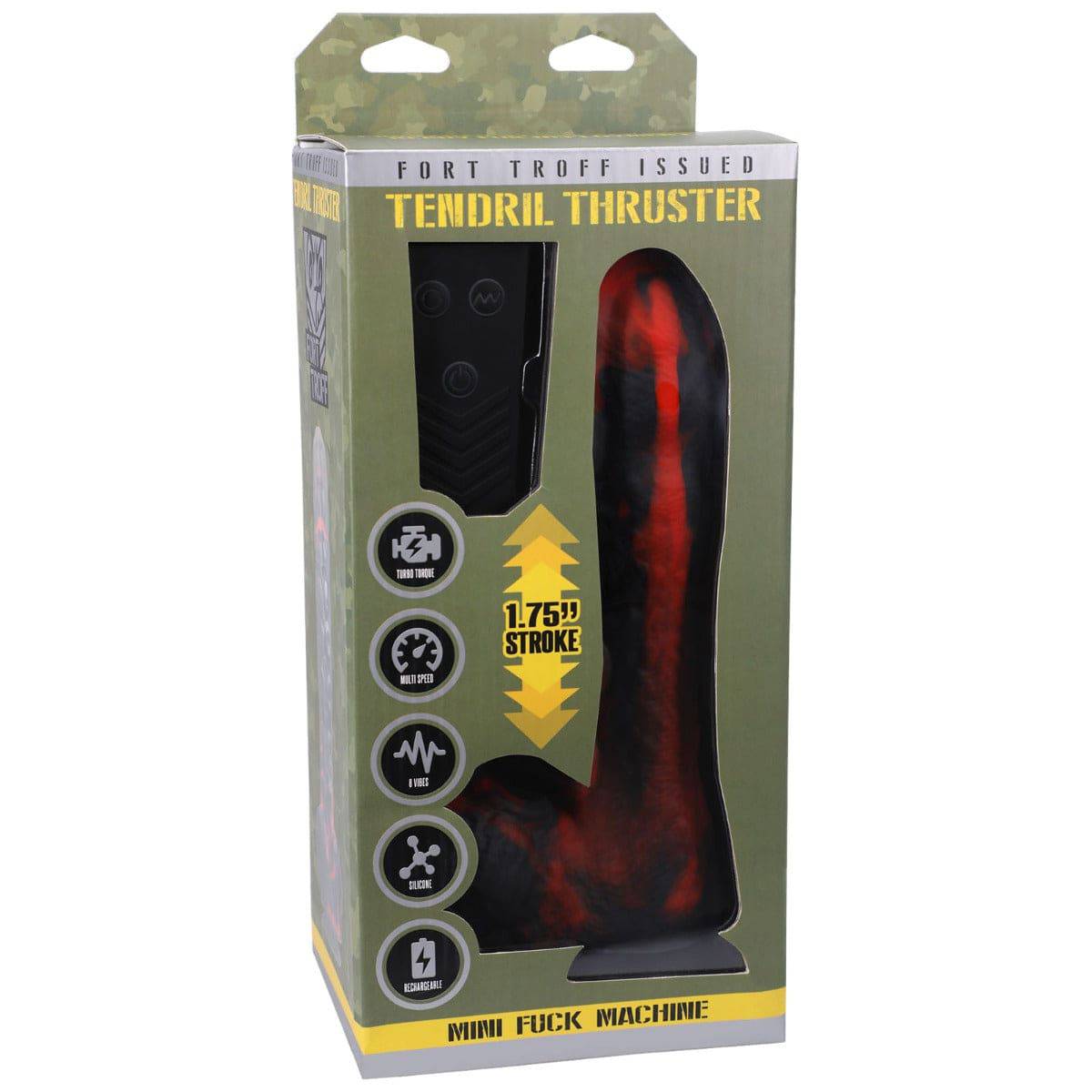 Fort Troff - Tendril Thruster - Mini Fuck Machine - Rechargeable Silicone With Remote - Adult Outlet