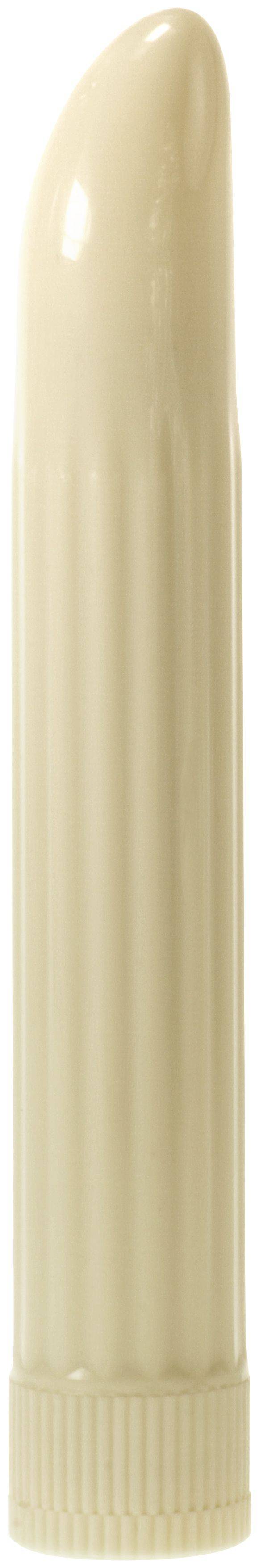 Me You Us Sensuous Ribbed Vibrator Ivory White - Adult Outlet