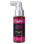 Goodhead Deep Throat Spray Strawberry Transparent - Adult Outlet