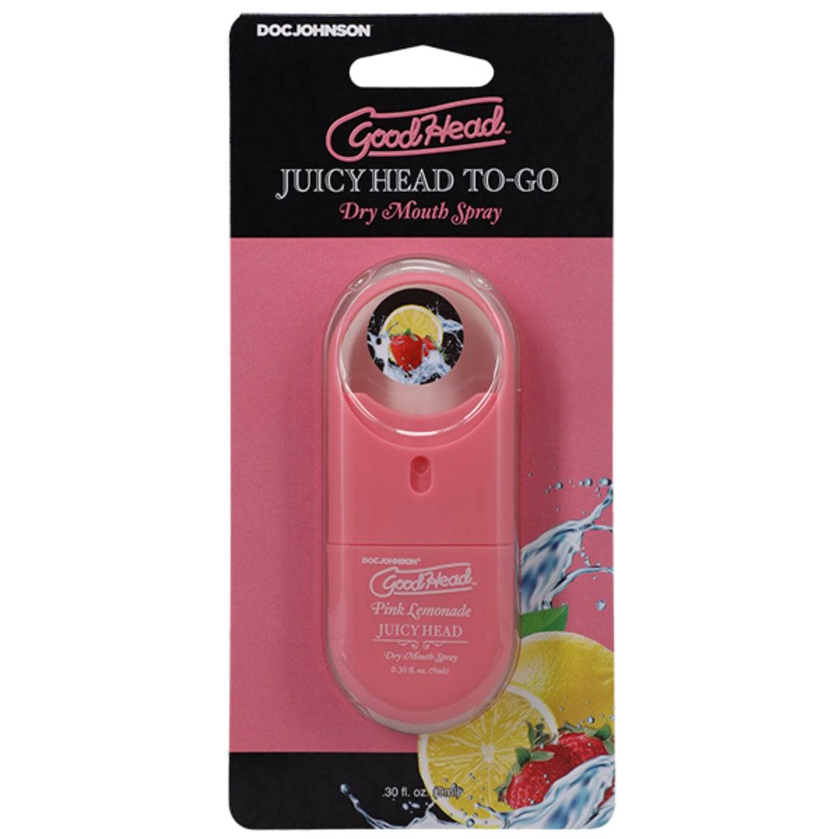 Goodhead Juicy Head Dry Mouth Spray To-Go Pink Lemonade 30 Fl oz - Adult Outlet