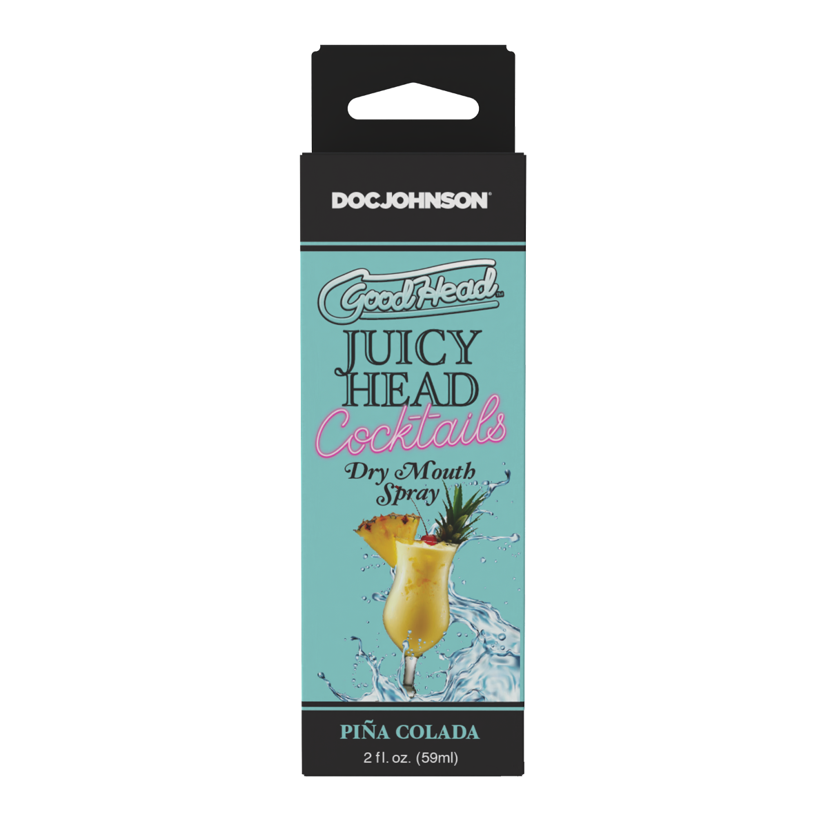 GoodHead Juicy Head Cocktails Dry Mouth Spray Pina Colada 2 oz.