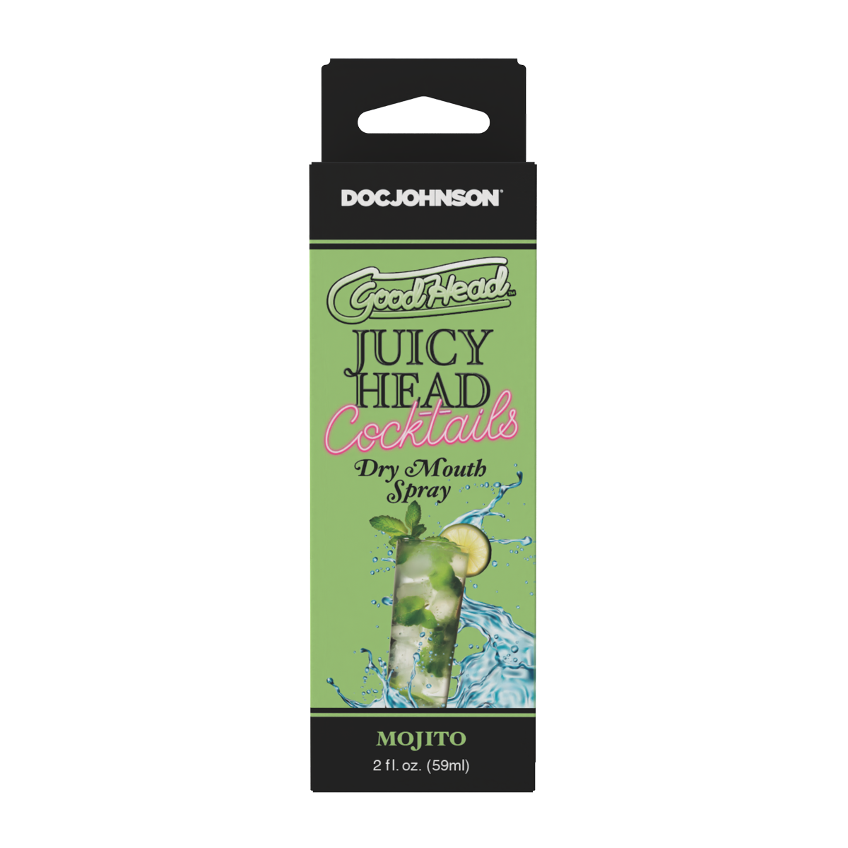 GoodHead Juicy Head Cocktails Dry Mouth Spray Mojito 2 oz.