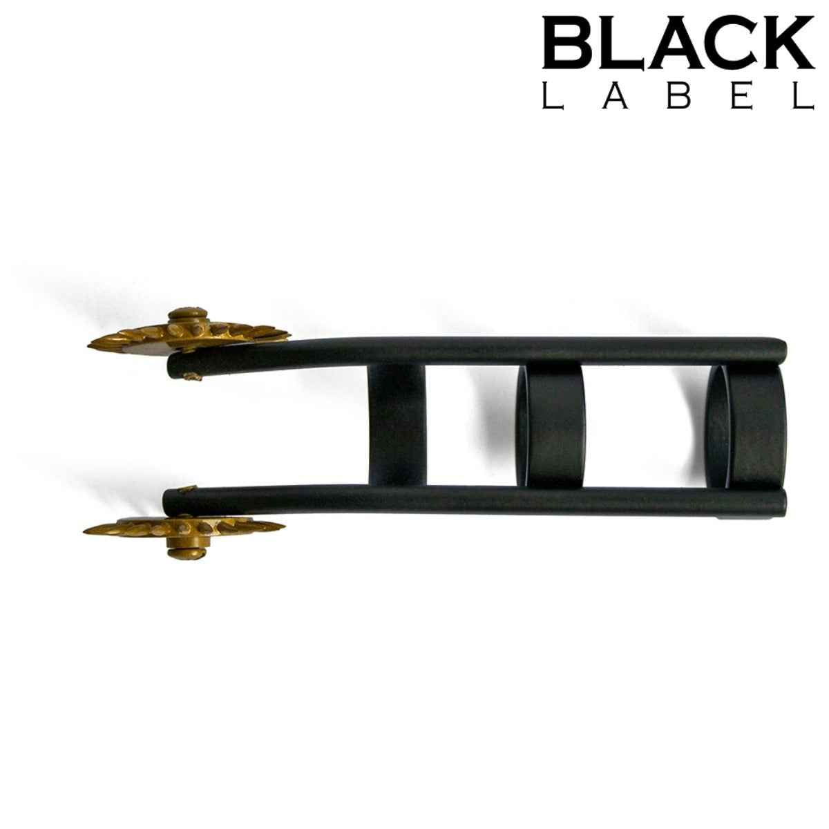 Cat Nail Double Pinwheel - Black/Gold