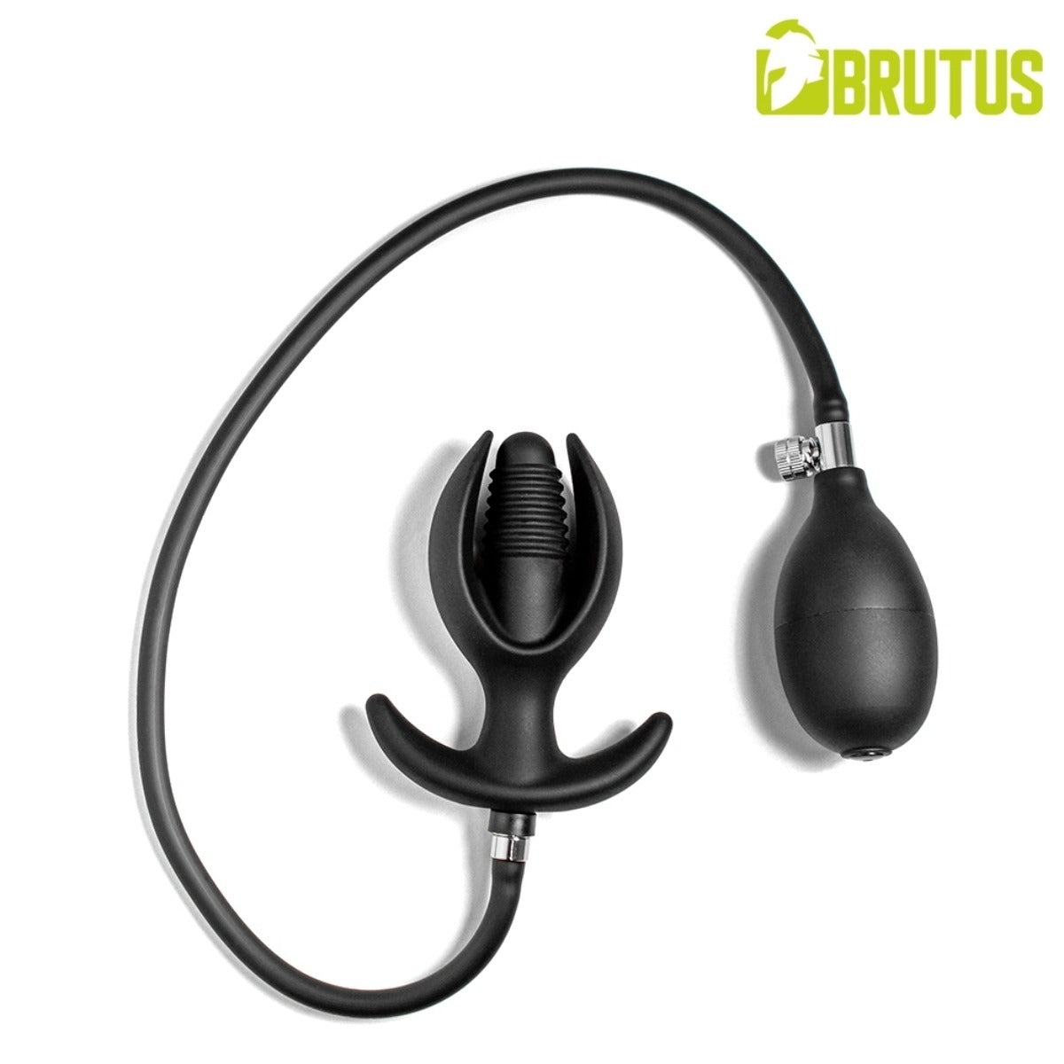 BRUTUS Inflatable G-Spot Plug With Magnetic Inflator