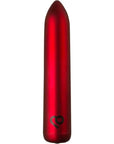 Rocks Off Poppy Red Rechargeable Bullet