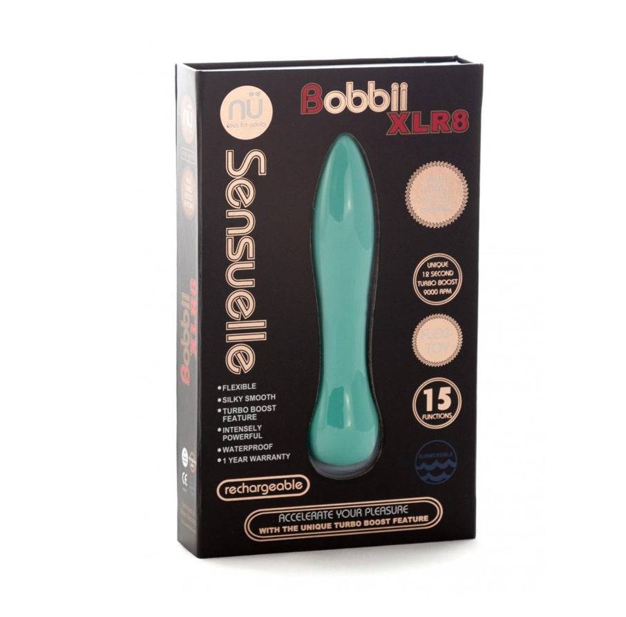 Nu Sensuelle Bobbii XL Turbo Vibe Blue - Adult Outlet